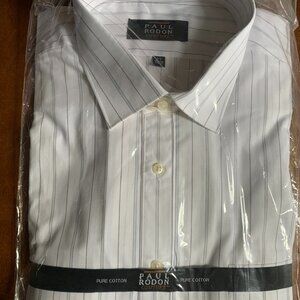 Paul Rodon Men's Dress Shirt 17 Neck 34/35 Sleeve